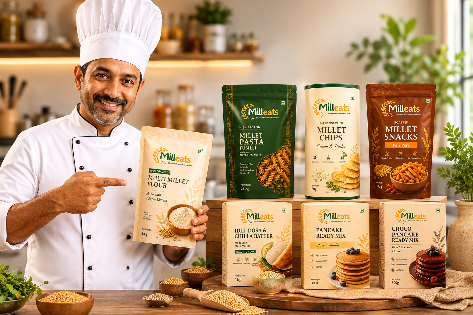 Milleats wholesome millet food